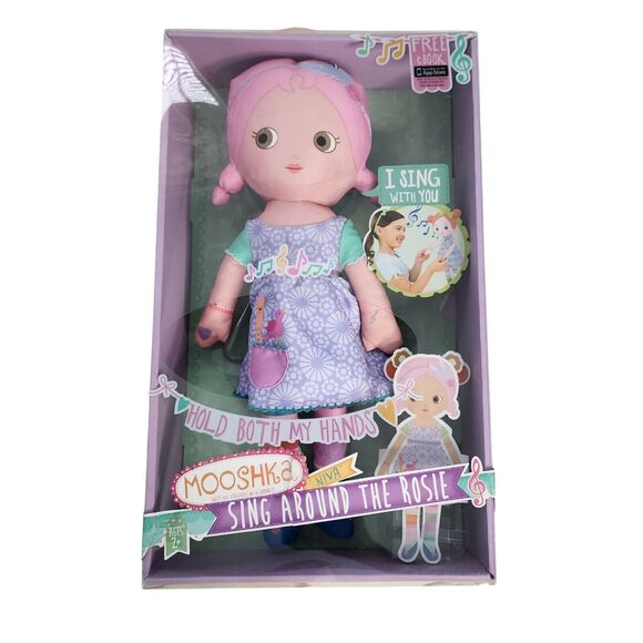 Mooshka Niva Sing Around The Rosie Doll New In Box Demo Batteries Dead - Picture 1 of 7